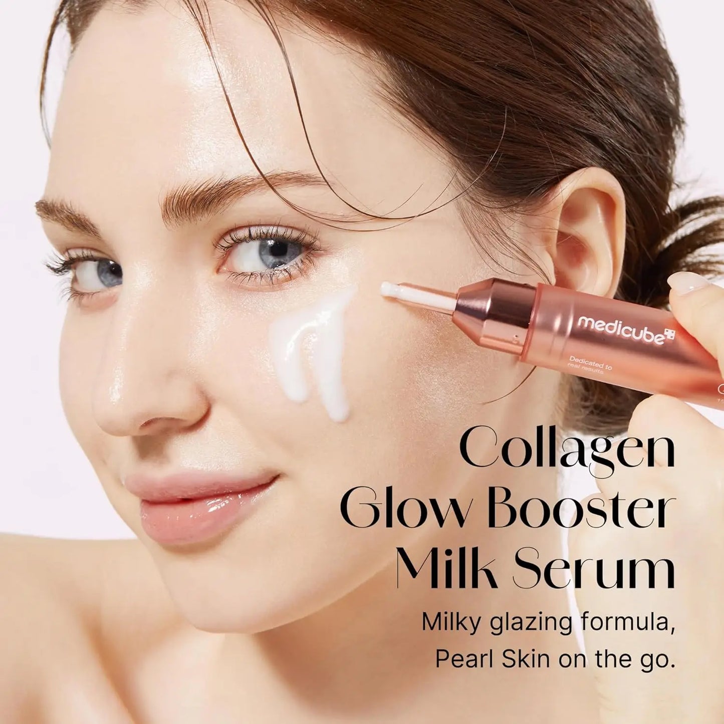 Medicube Collagen Glow Booster Milk Serum Twist Click Radiance Milk Protein Extract Collagen Firms Skin Korean Skin Care