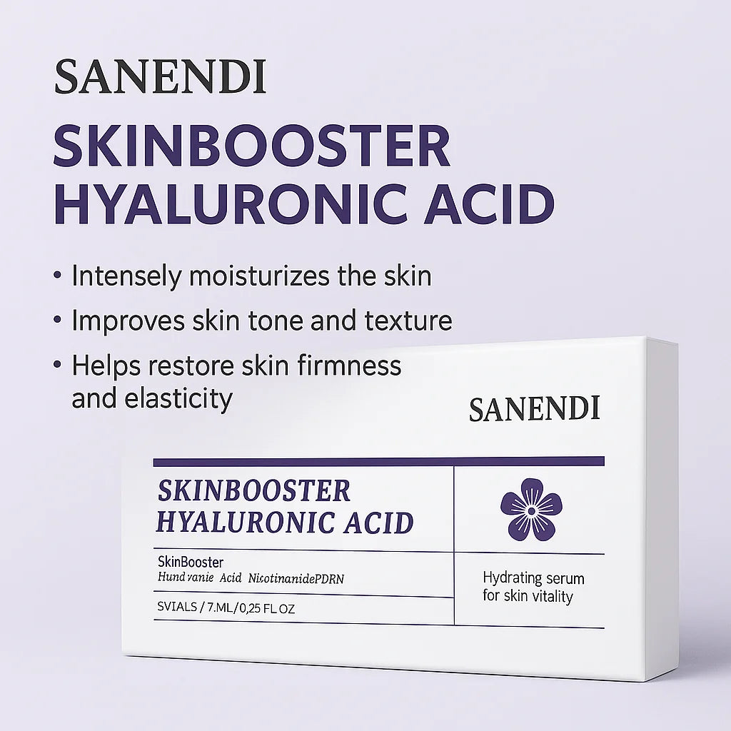 Sanendi SKIN BOOSTER HYALURONIC ACID Facial Skin Problem Solution Moisturizing Hydration Korean Skin Care Protein Solution