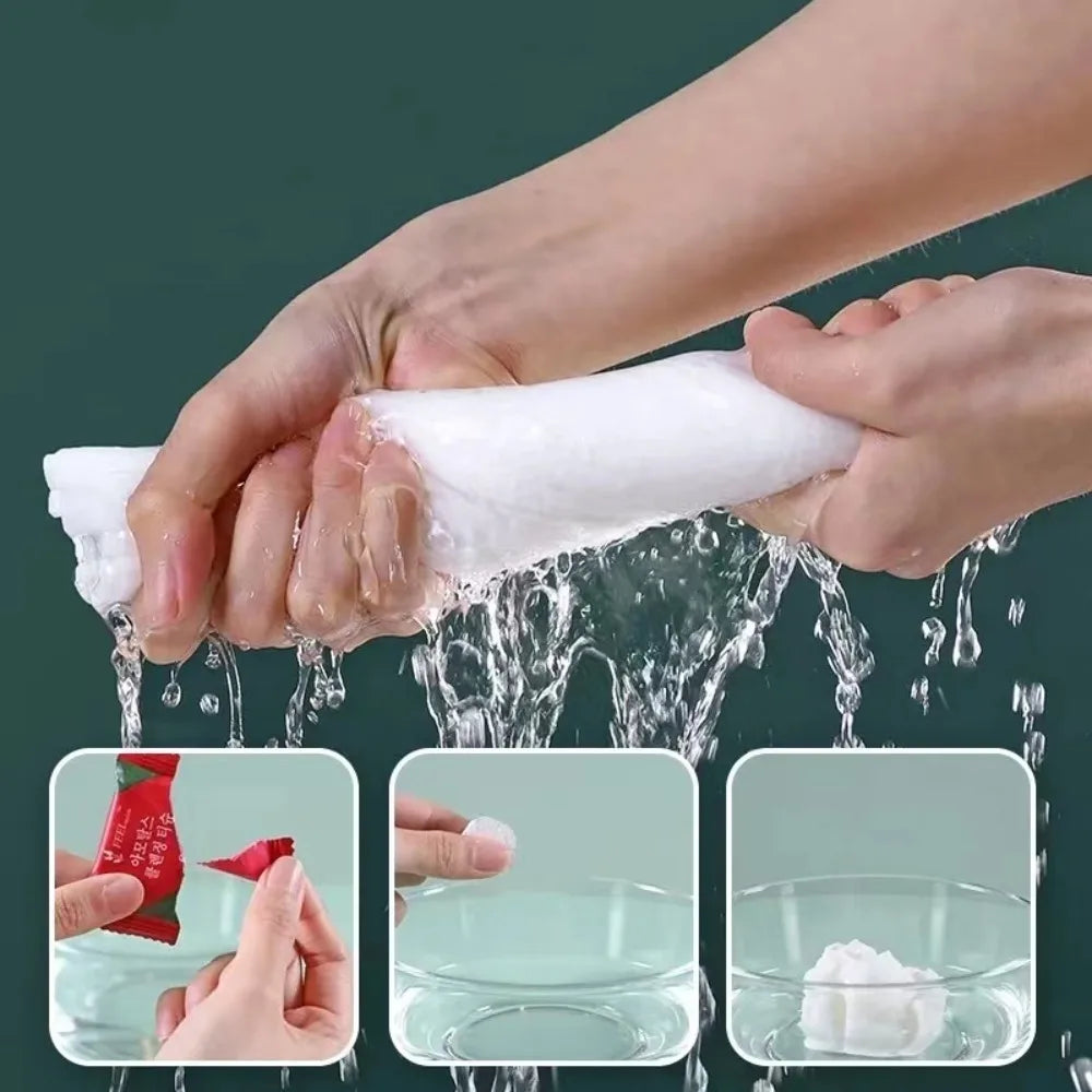 Disposable Compressed Washing Cotton Face Towel