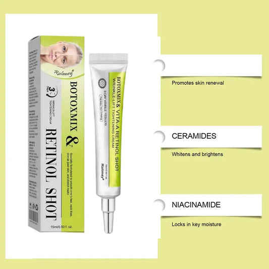 Anti-Aging Retinol Cream for Women - Firming Brightening Deep Hydration Night Cream, Barrier Support for Dry Sensitive Skin Care