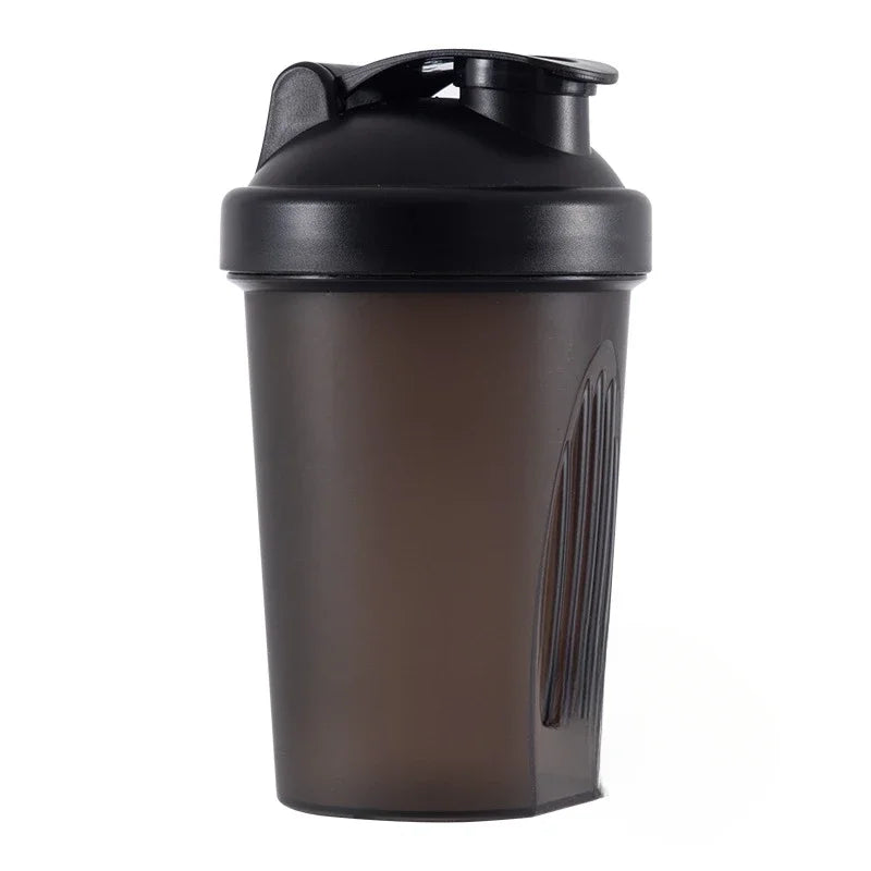 400ml Portable Plastic Drink Cup Shaker Bottles Sport Water Cups Whey Protein Powder Mixer Bottle Fitness Gym Shaker Outdoor
