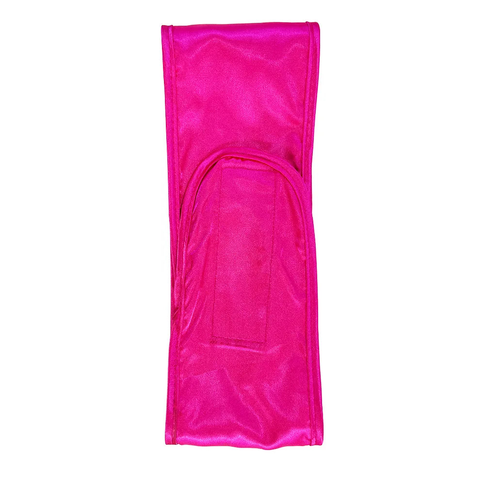 Women Silky satin Adjustable SPA Facial Headband