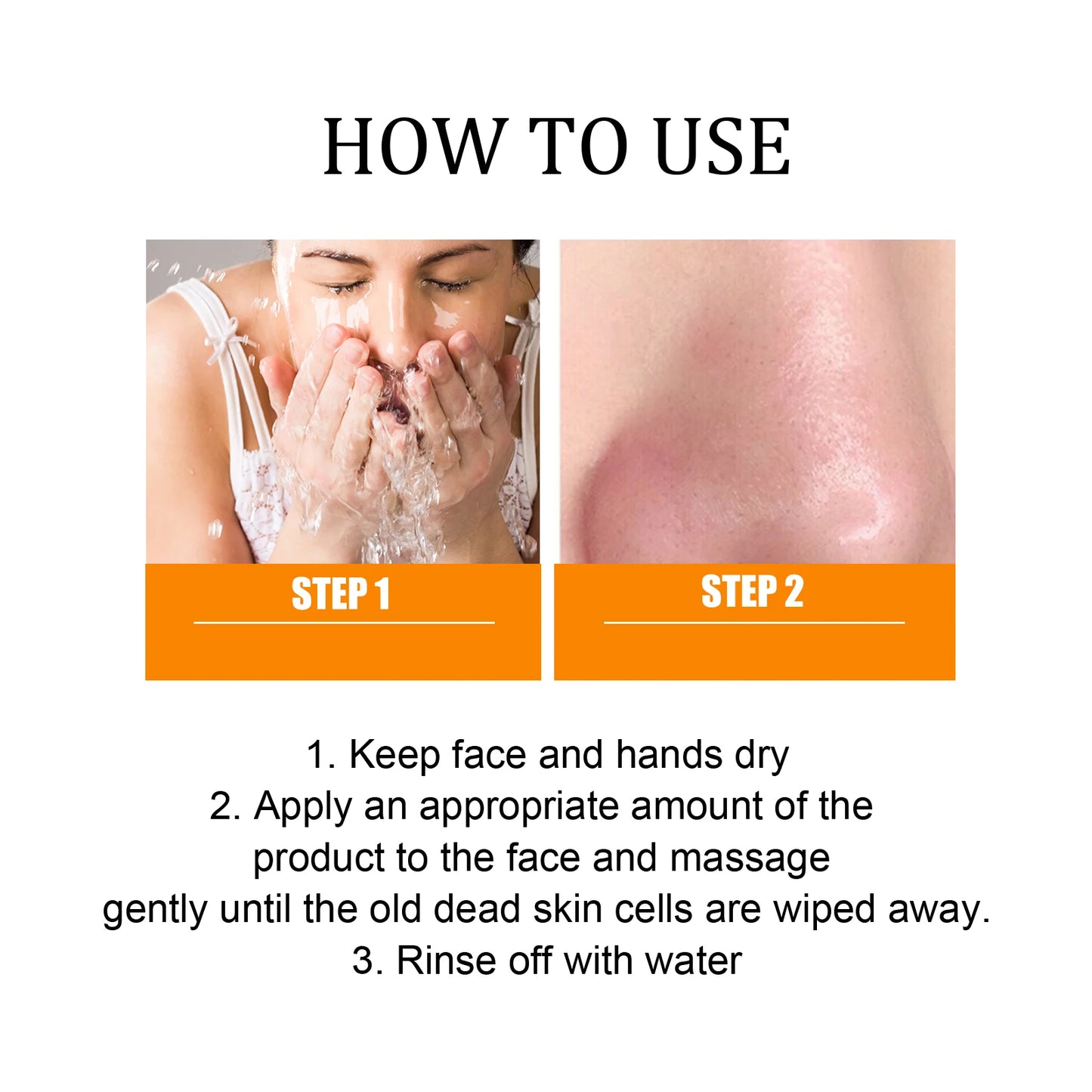 50g Niacinamide Gentle Exfoliating Blackhead Gel Pore Minimizing Face Cleanser for Oily Dry Sensitive Skin - Smooth Bright Skin