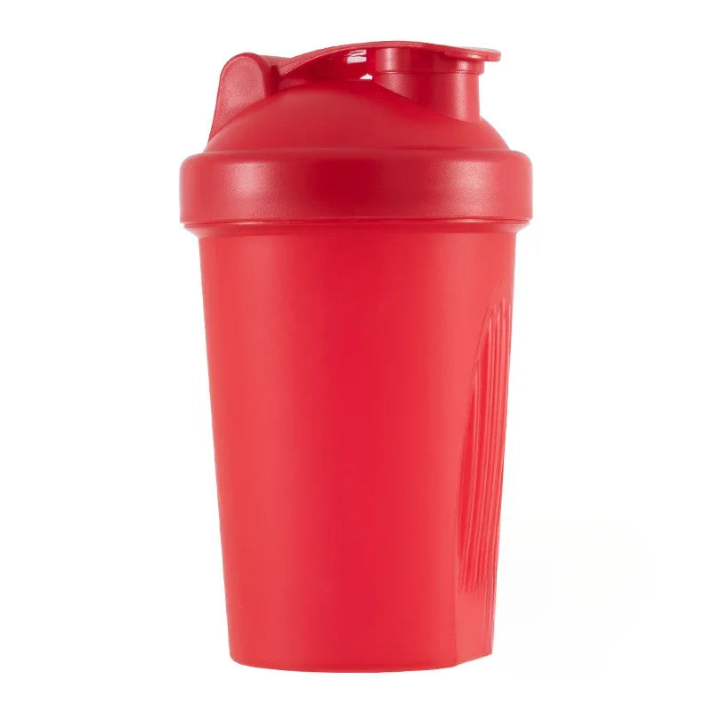 400ml Portable Plastic Drink Cup Shaker Bottles Sport Water Cups Whey Protein Powder Mixer Bottle Fitness Gym Shaker Outdoor
