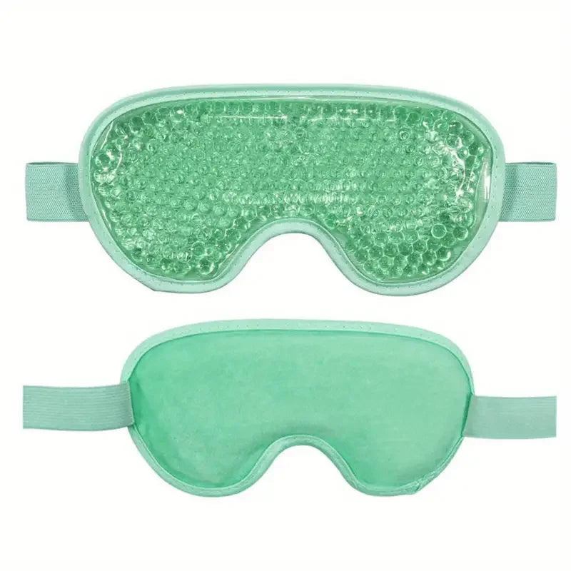 Gel Cooling Ice Face Eye Mask Facial Mask Hot Cold