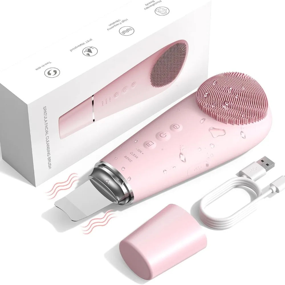 Electric 7 in1 Silicone Blackhead Exfoliating Skin Tightening