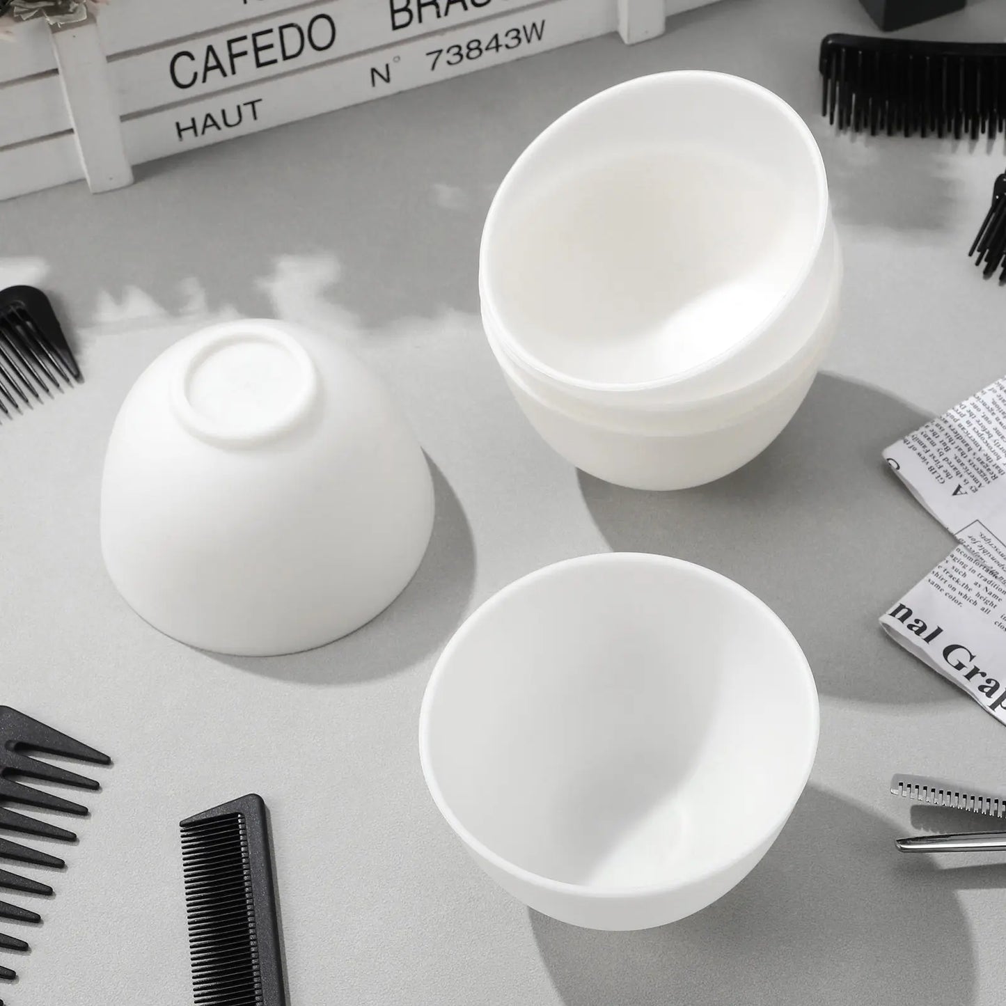 5pcs Silicone Mask Mixing Bowls