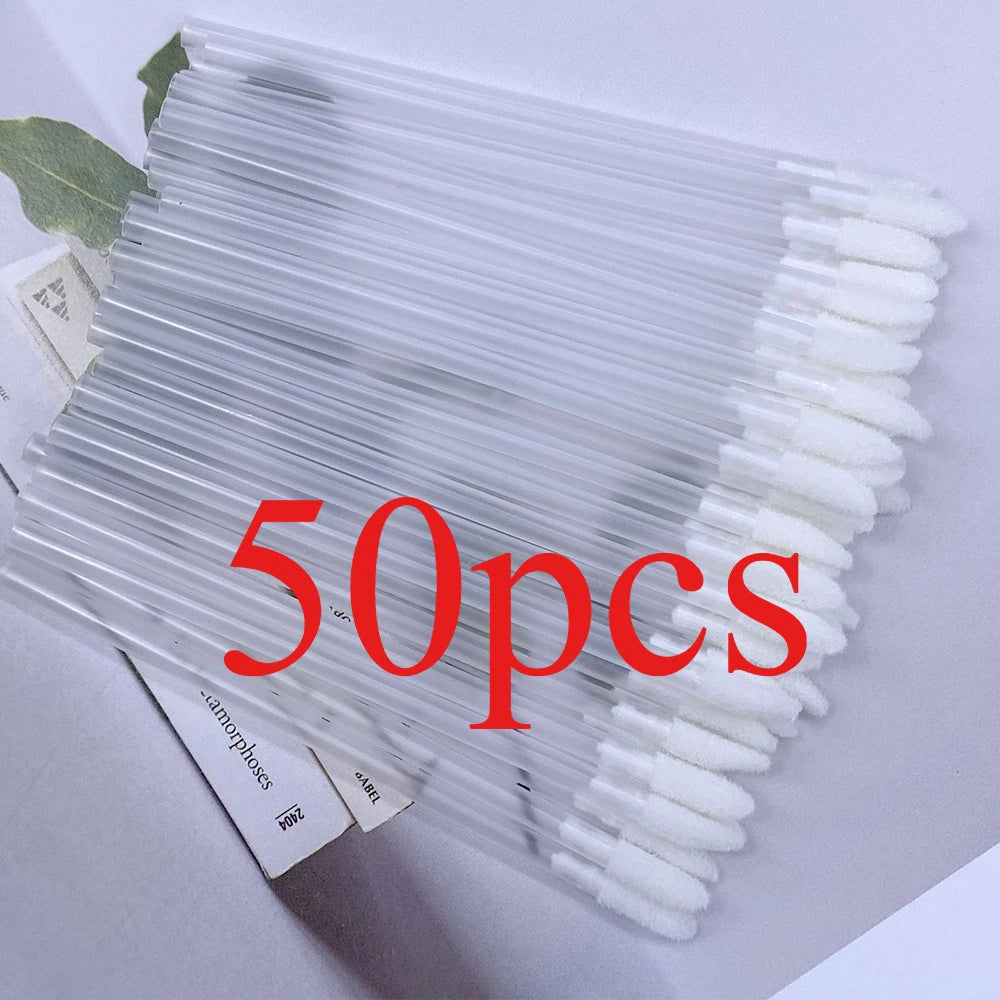 50/500PCS Disposable Lip Brush Eyelash Extension Makeup Brushes Lash Extension Mascara
