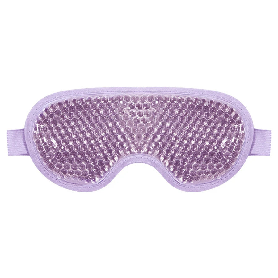 Gel Cooling Ice Face Eye Mask Facial Mask Hot Cold