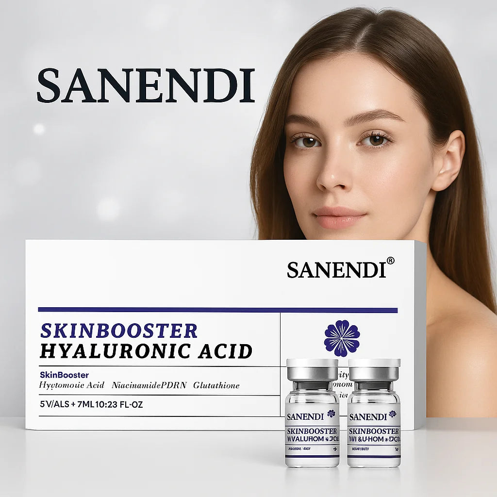 Sanendi Korean Skin Care Product Contain HYALURONIC ACID Moisturizing Soothing And Hydrating Facial Essence Set 7mlx5