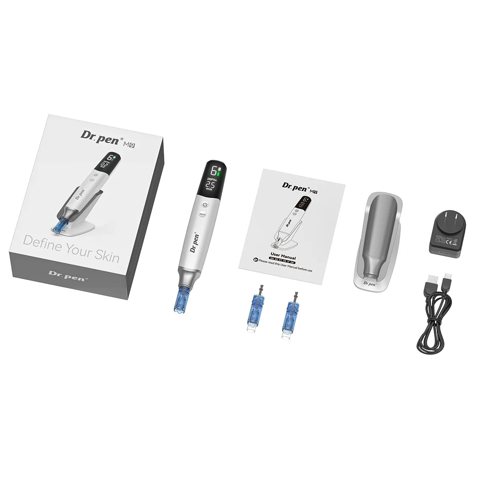 Newest Microneedling Pen Dr.pen M9  and Cartridges Anti-backflow Permanent Makeup Facial Home Use Beauty Skincare Product