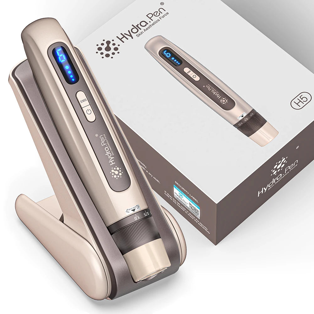 Original Hydra Pen H5 Hot Sale Microneedling Pen EMS Microcurrent Beauty Equipment for Skincare Hair Regrowth Home and Salon Use