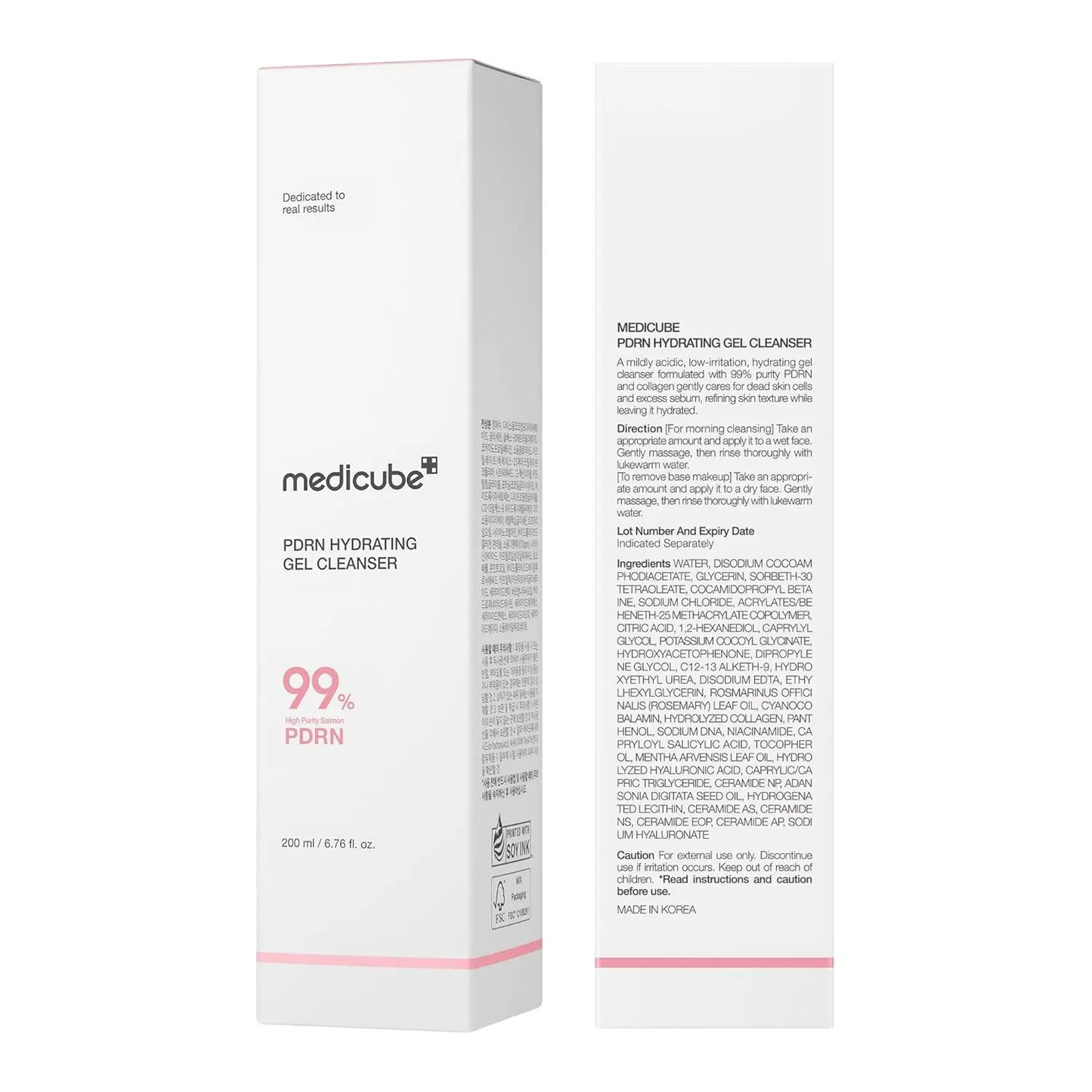 medicube  Jelly to Foam Cleanser Low pH Hydrating Daily Face Wash for All Skin Types With  Radiant Korean Skincare