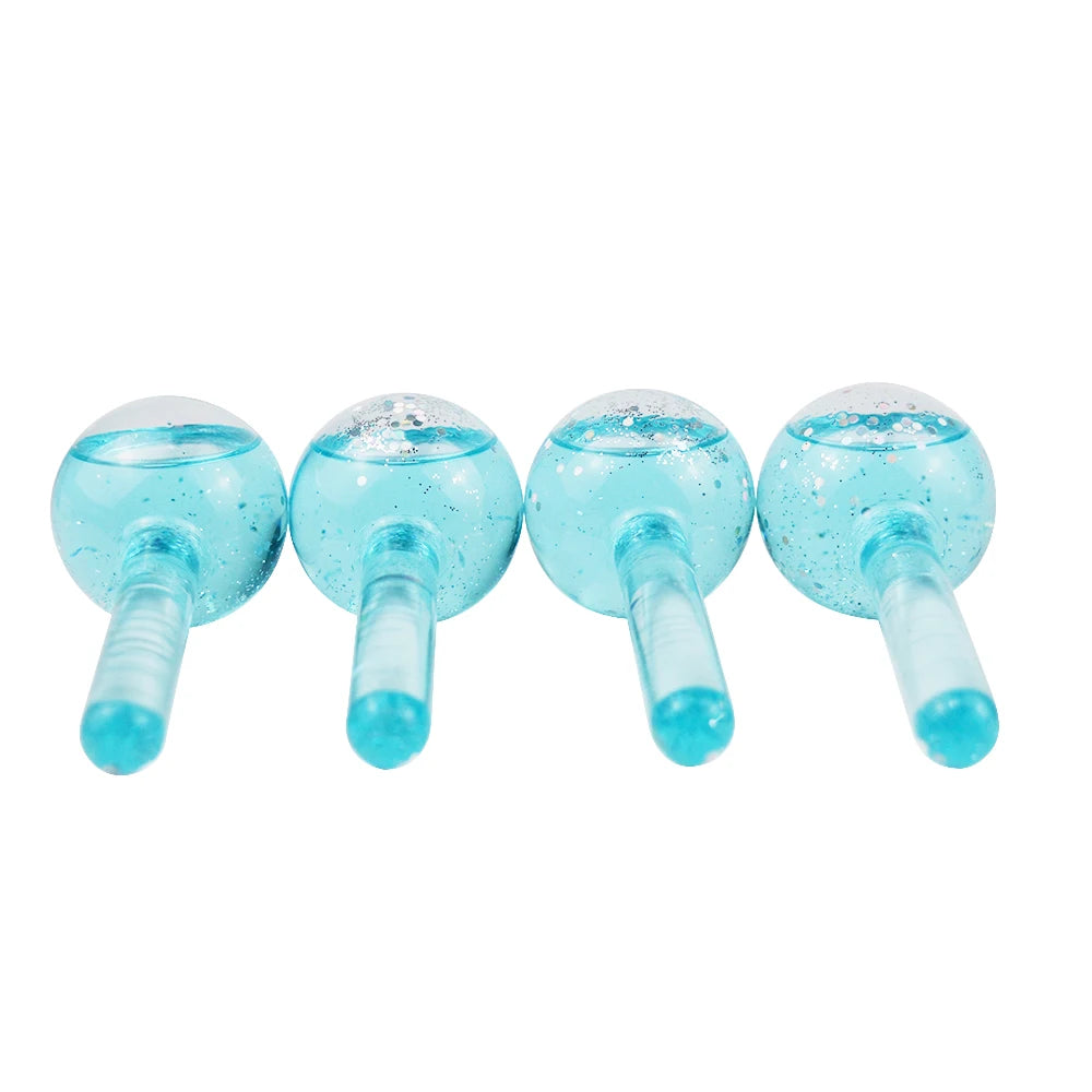 Skincare Tools for Face Ice Globes Enhances Circulation to Tighten Skin Reduce Puffiness Low MOQ Facial Ice Globes