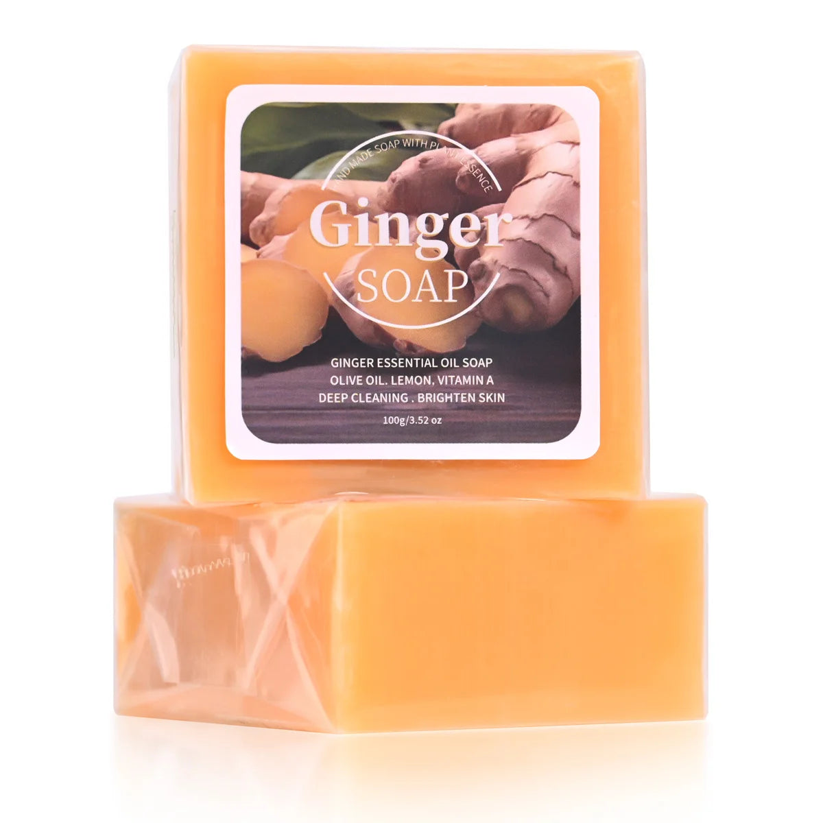 Wholesale Handmade Herbal Essential Organic Whitening Anti-Acne Skincare Soap with Natural Scent for Face & Body Care