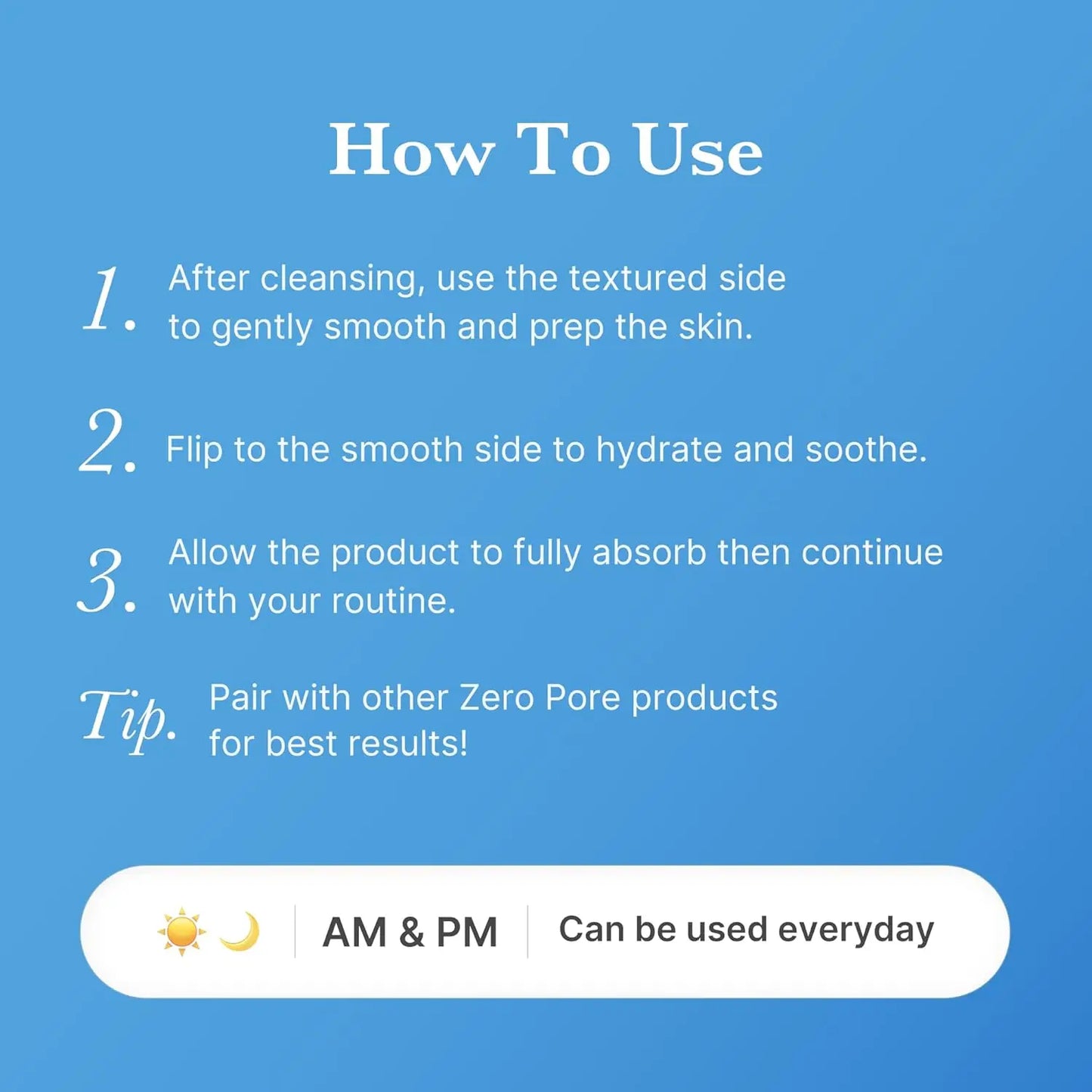 medicube Toner Pads Zero Pore Pad 2.0 Facial Pad for Exfoliation and Pore Care with AHA Lactic Acid  Acid Korean Skin Care
