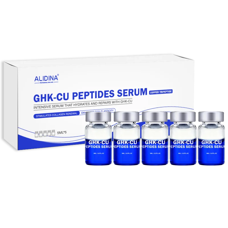 GHK-CU Blue Copper Peptide Serum Concentrate Ampoule Anti-Wrinkle Firming Moisturizing Elasticity Acne Treatment Skincare Y