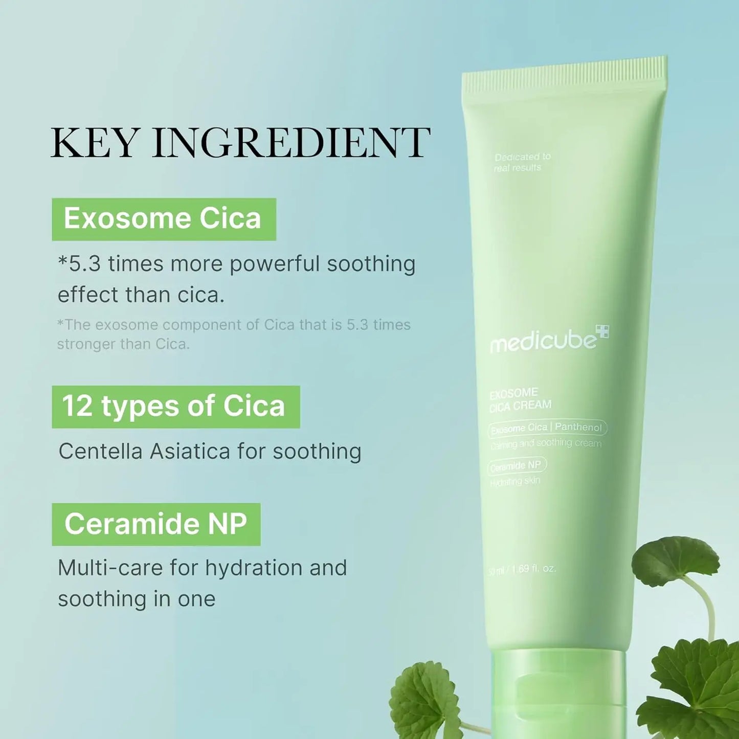 medicube  Tea Tree Cream for Sensitive Skin with  Help Reduce Redness and Breakouts Low-irritating Moisturizing  Care