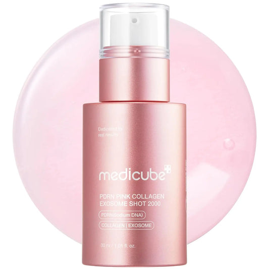medicube PDRN Pink Collagen Exosome Shot Serum 2,000 PPM |  | | Uneven Skin Tone, Pore Care, Skin Texture | Korean Skin Care