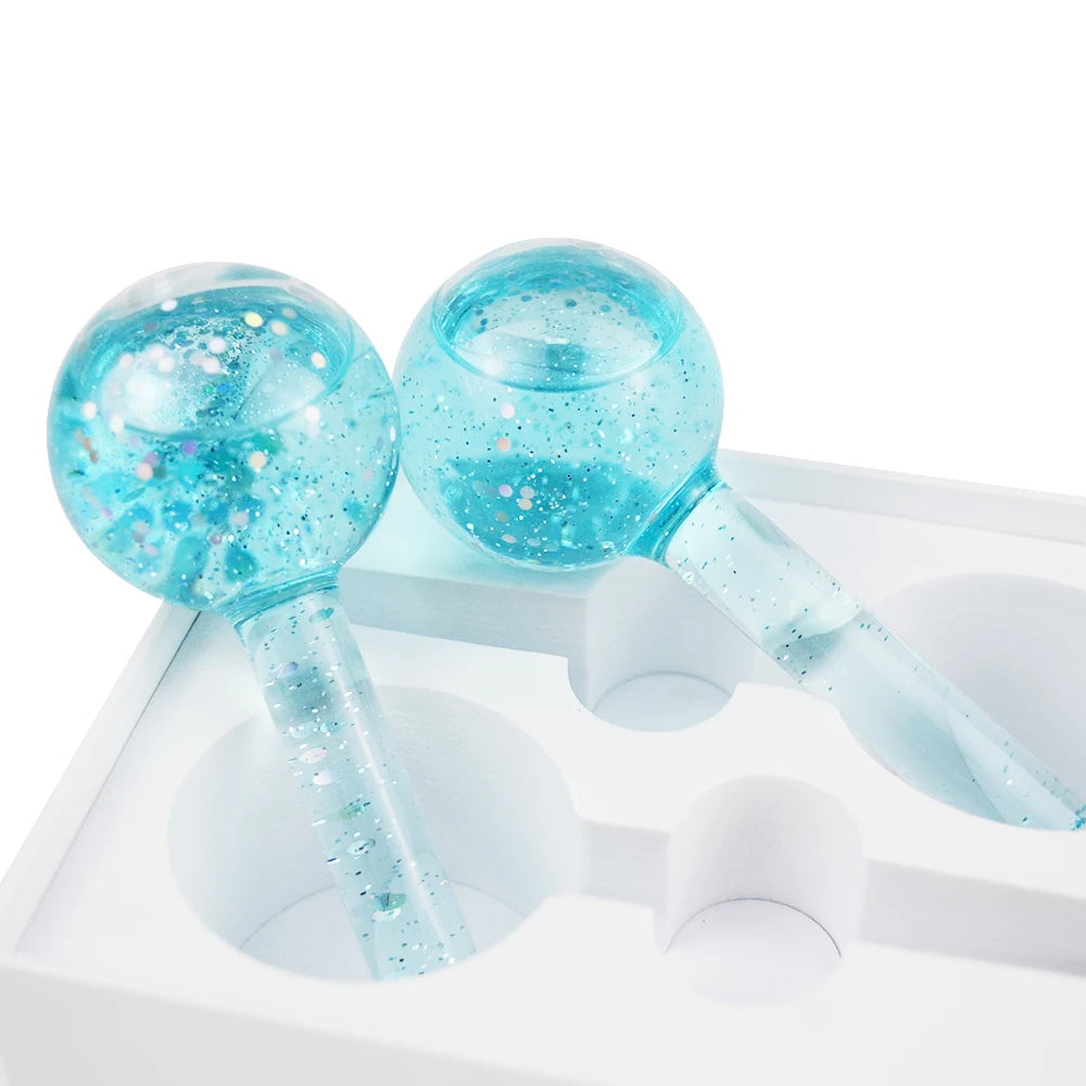 Skincare Tools for Face Ice Globes Enhances Circulation to Tighten Skin Reduce Puffiness Low MOQ Facial Ice Globes