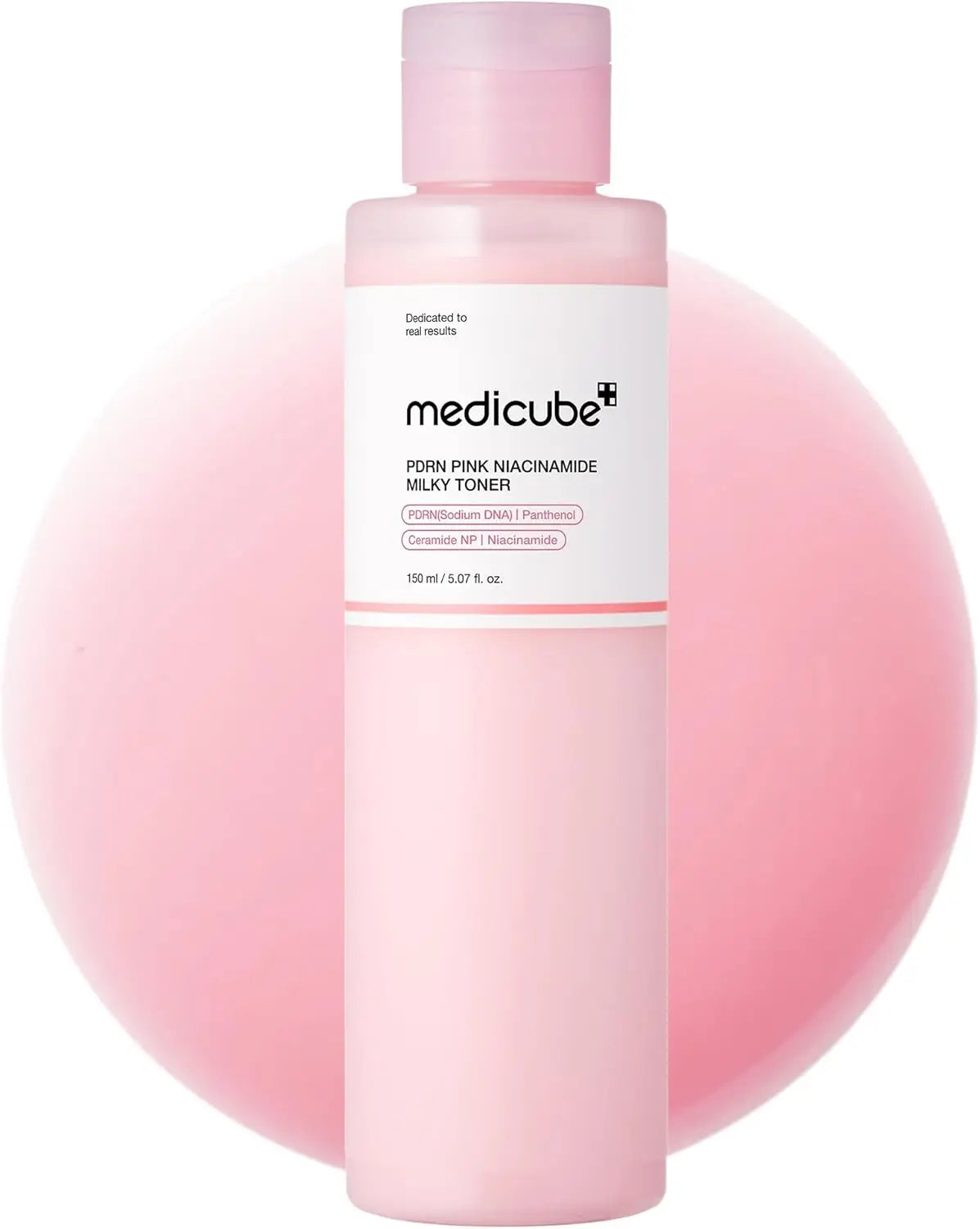 Medicub PD RN Pink Niacinamide Milky Toner Hydrating Moisturizing Soothing Ceramide Peptide Korean Skincare Exfoliating Toner