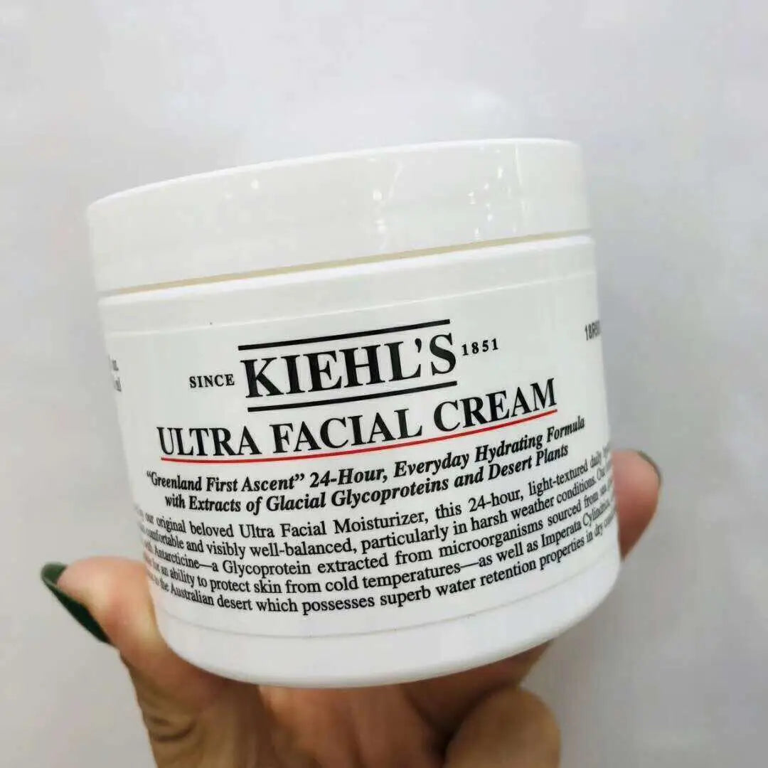 Kiehl's Ultra Facial Cream 14ml/50ml/125ml Hydrating Moisturizer Face Cream With Squalane Glacial Glycoprotein Strengthen Skin