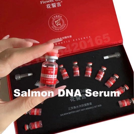 Best Salmon DNA Results Korean Skincare   Hydrating Serum Collagen Peptide Face Lifting Egf Anti Aging Dark Spot Wrinkle Removal