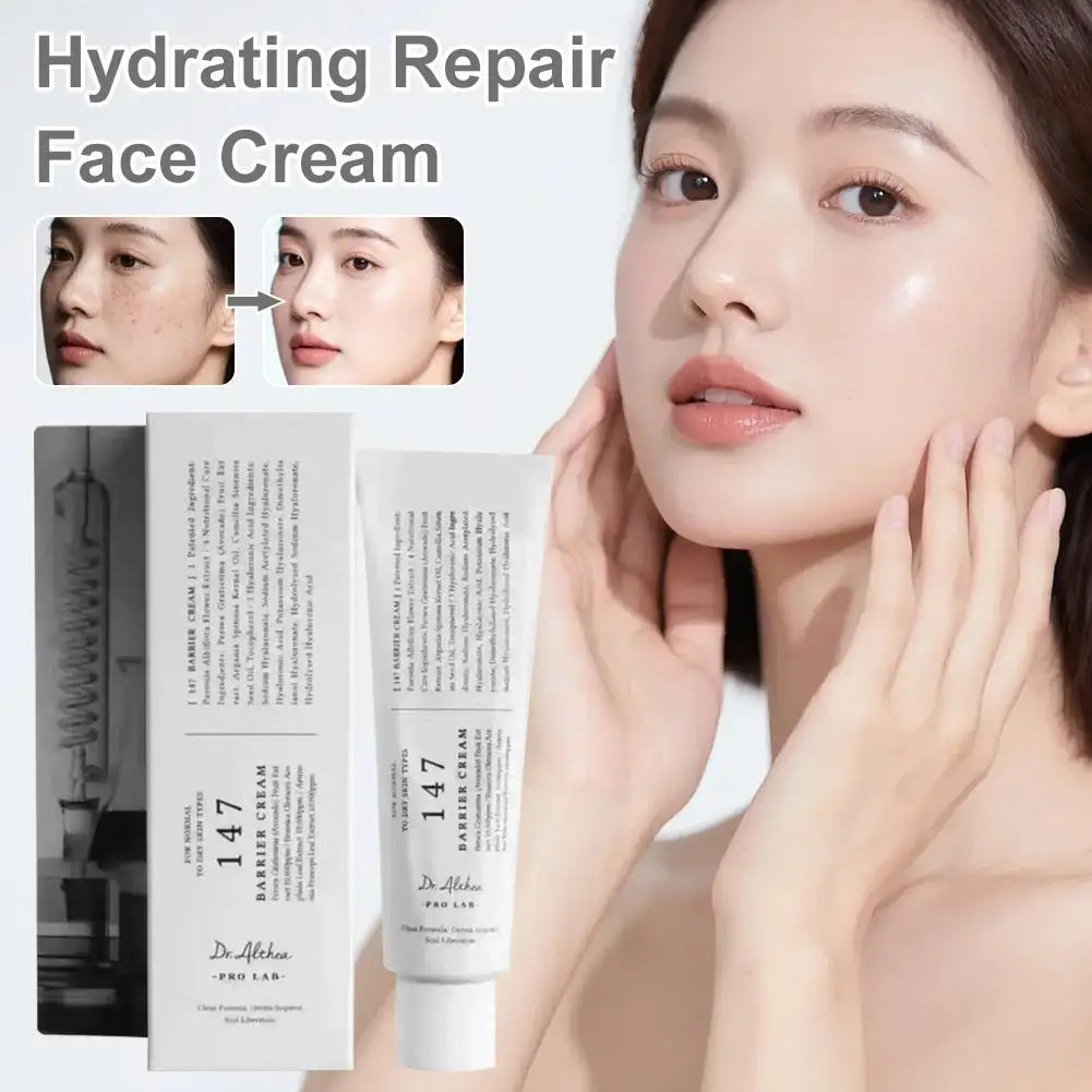 Relief Cream Moisturizer For Soothing Recovery Face Cream Spray Tea Tree Leaf Water Niacinamide Korean Skincare All Skin Type