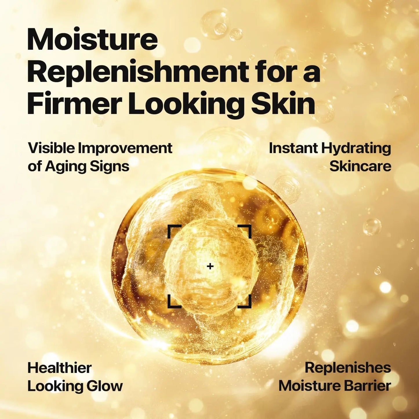 Nature Ginseng Gold Silk Watery Cream Gold Premium Skin Care,Anti-Aging Moisturizer for Skin, Wrinkle Care with Ginseng Saponins