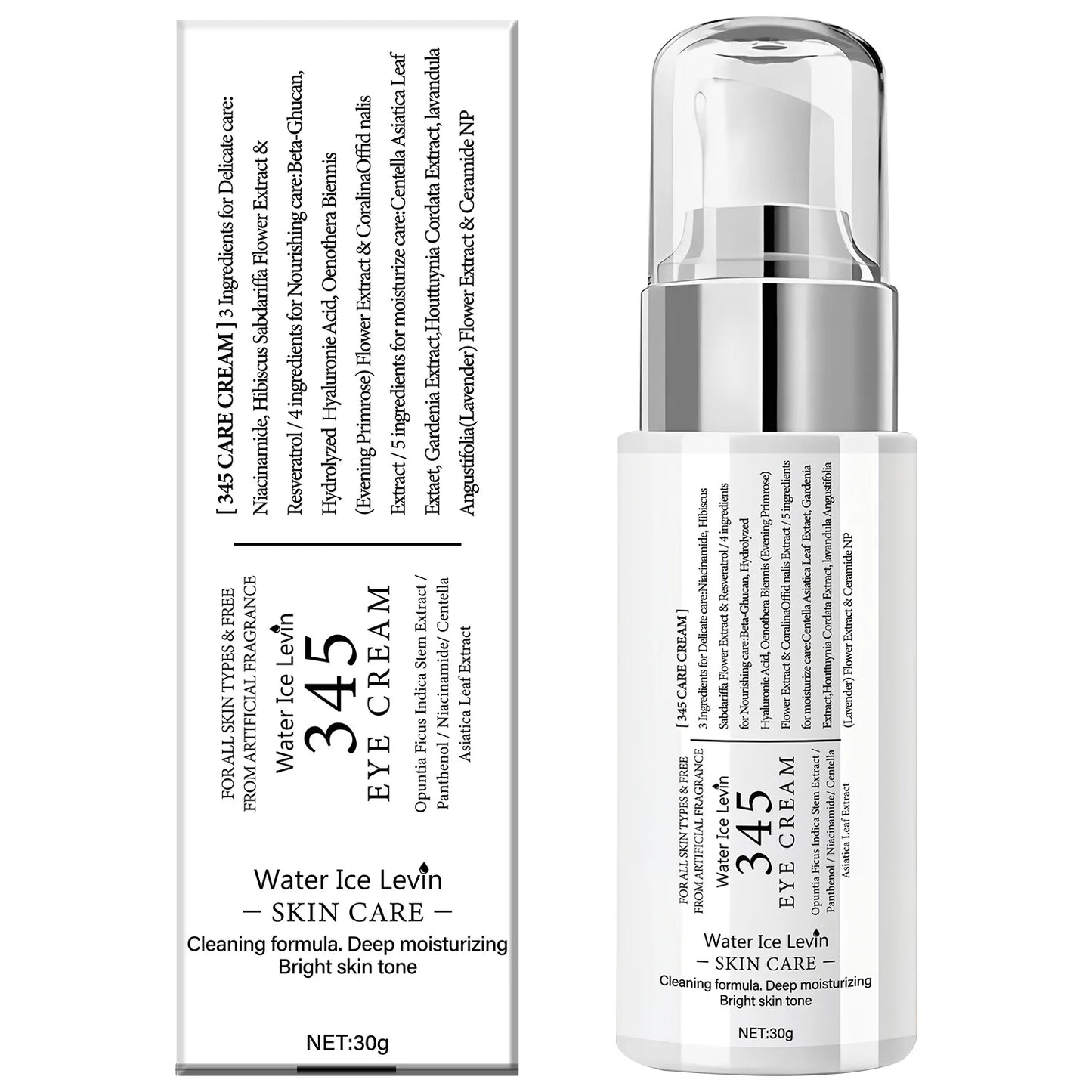 Brand 345 Face Cream Korean Skincare Skin-softening Moisturize FaceCream Gentle Repairing Suitable For Sensitive Skin Face Cream