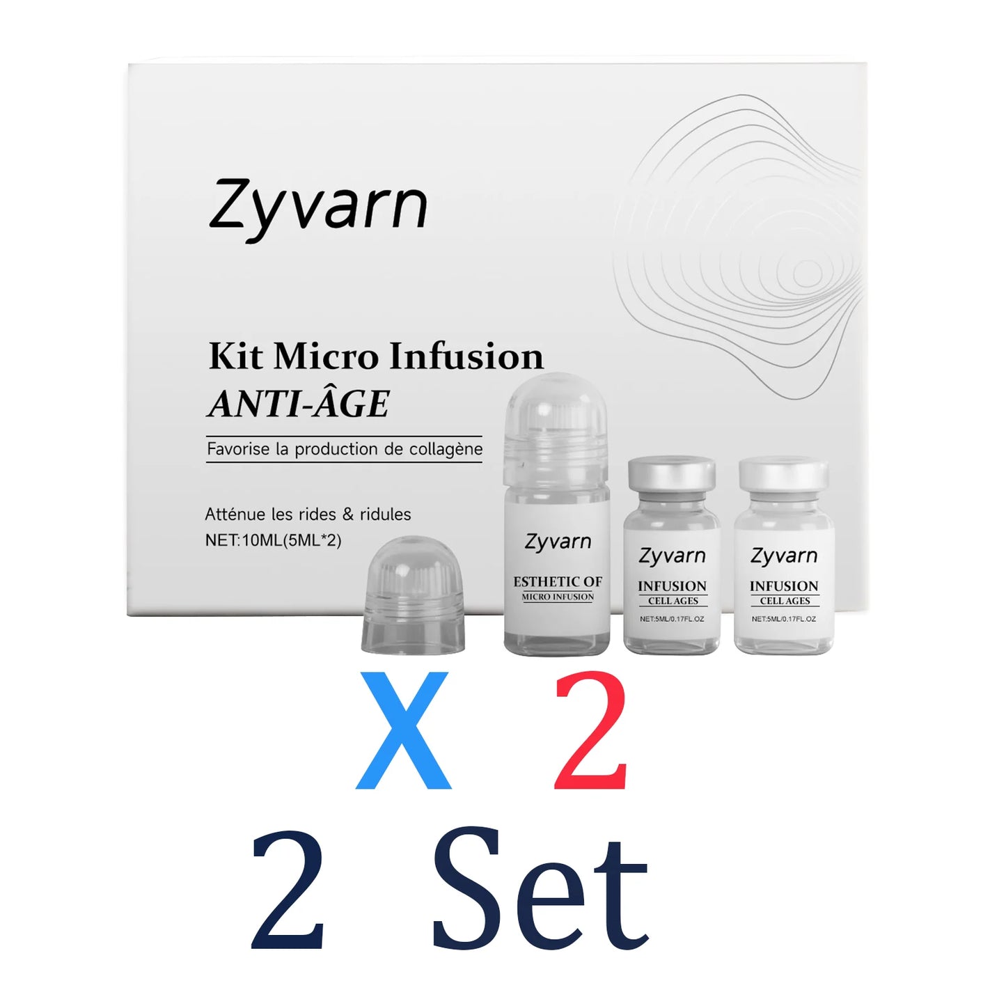0.25mm Microneedle Skin Care Kit Day cream Night cream Seasonal Transition Repair Moisturizing Without Greasiness Anti-Dryness