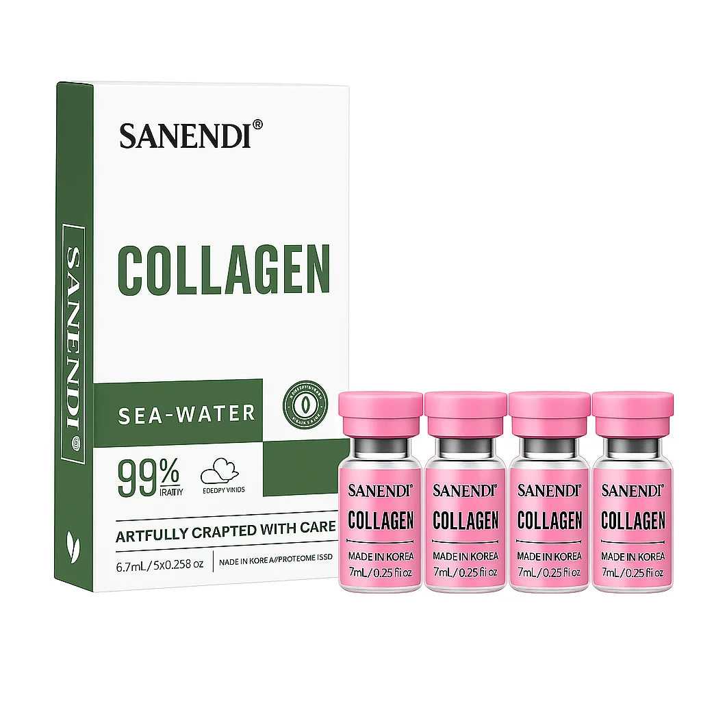Sanendi COLLAGEN Skin Booster Facial Powder Skin Care Essence Moisturizing Hydrating Firming Glass Skin problem solution