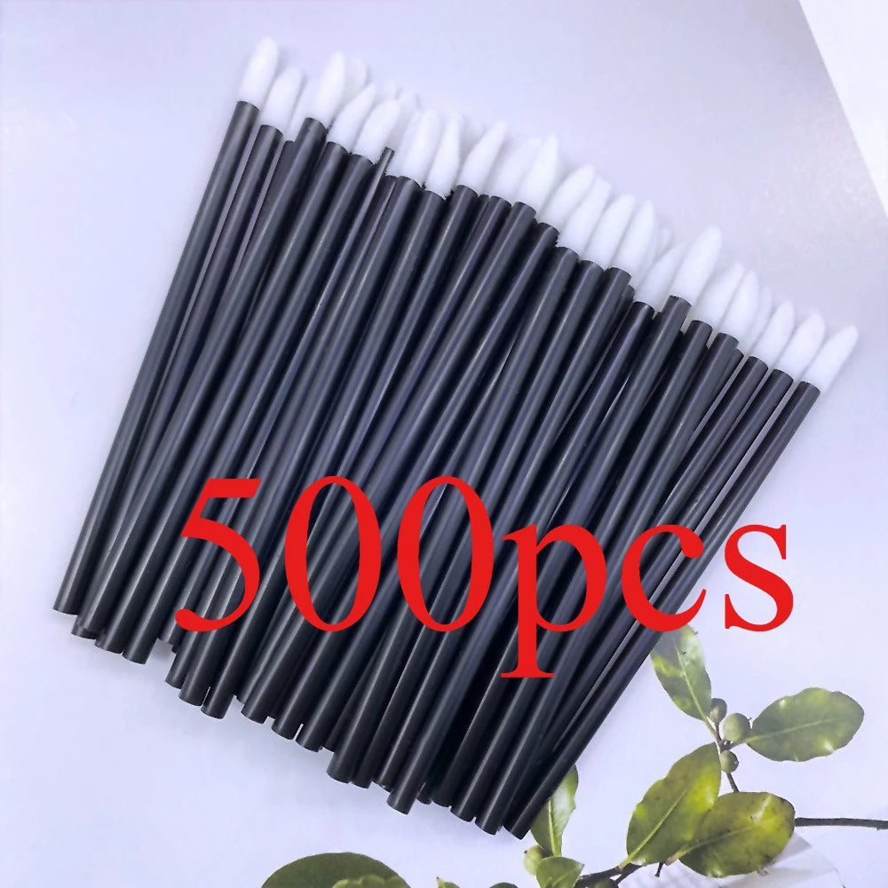 50/500PCS Disposable Lip Brush Eyelash Extension Makeup Brushes Lash Extension Mascara