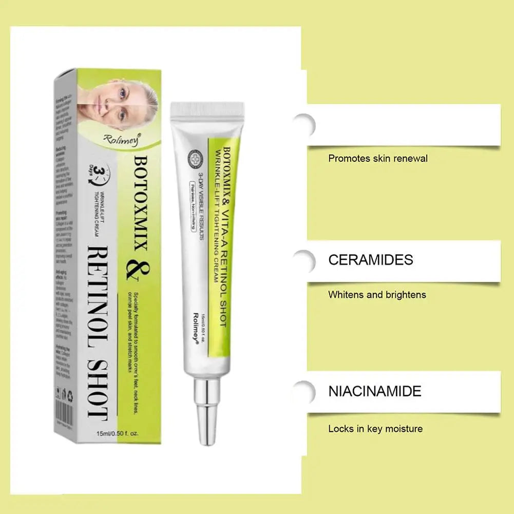 Anti-Aging Retinol Cream for Women - Firming Brightening Deep Hydration Night Cream, Barrier Support for Dry Sensitive Skin Care