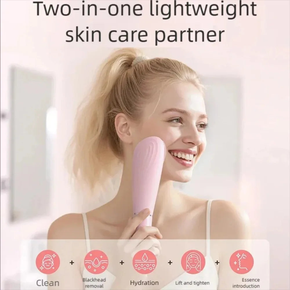 Electric 7 in1 Silicone Blackhead Exfoliating Skin Tightening