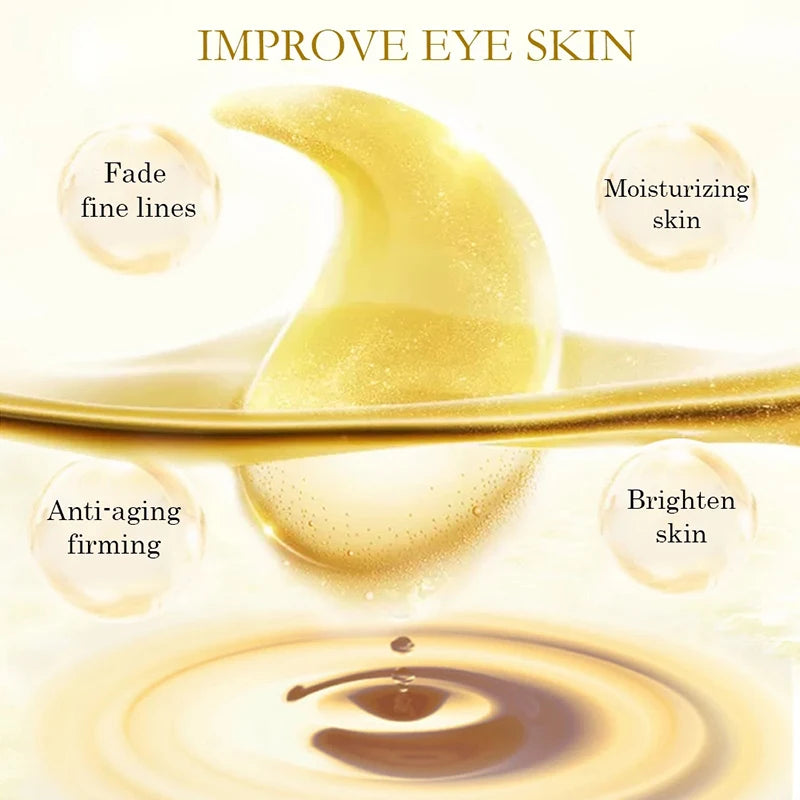 Golden Crystal Collagen Eye Mask  and Lip Mask