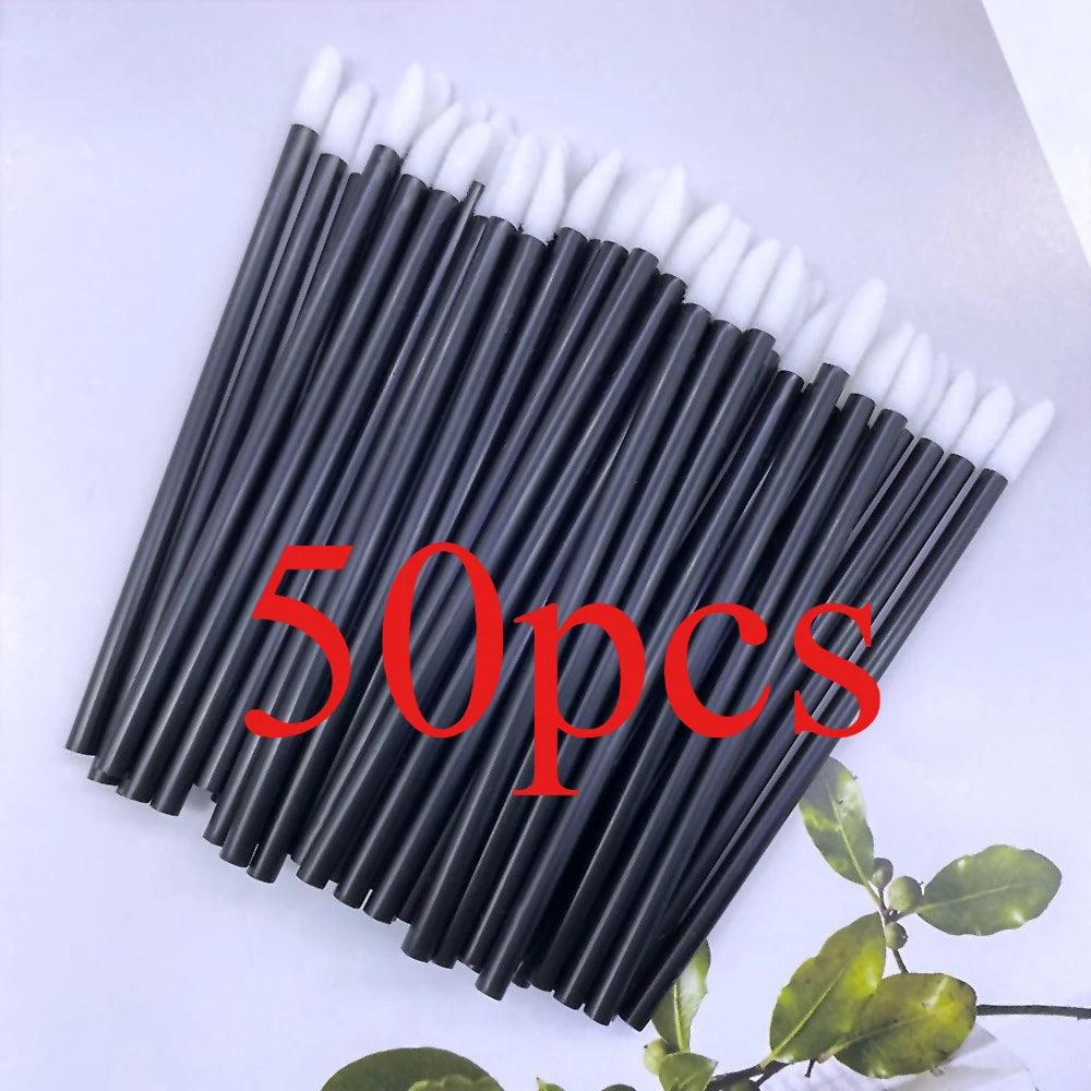 50/500PCS Disposable Lip Brush Eyelash Extension Makeup Brushes Lash Extension Mascara