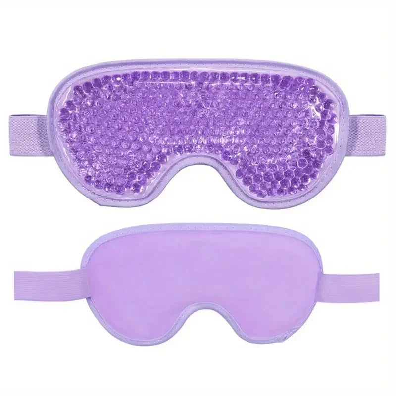 Gel Cooling Ice Face Eye Mask Facial Mask Hot Cold