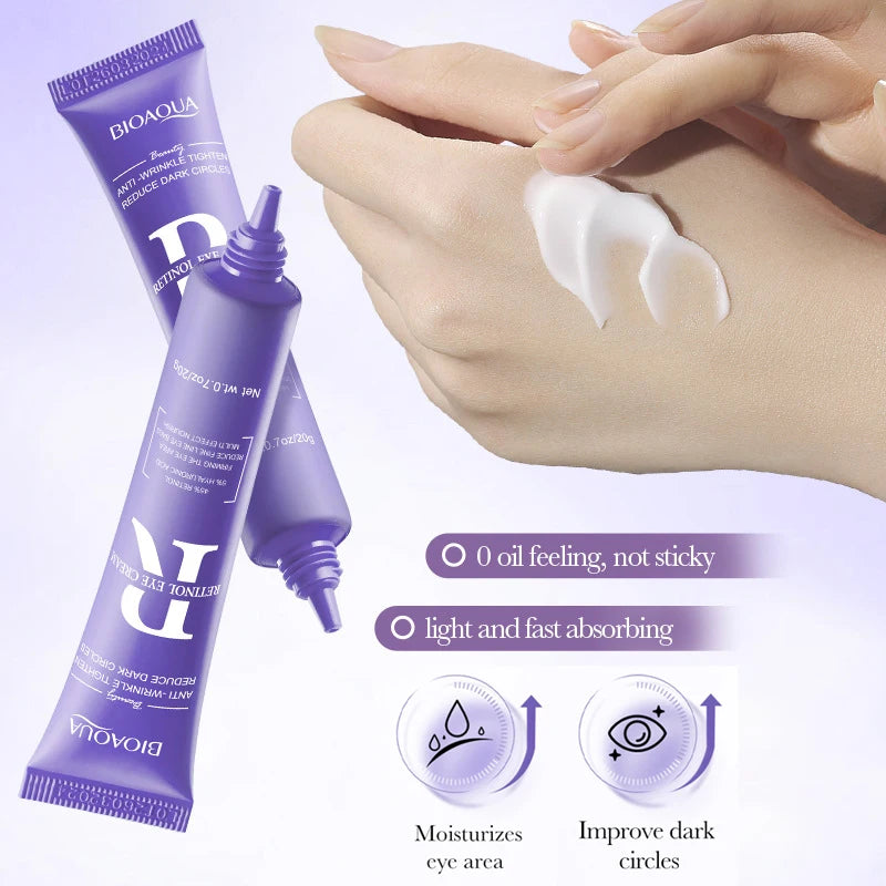 BIOAQUA Retinol Skin Care Sets Moisturizing Hydrating Face Cream Anti-Aging Wrinkle Dark Circles Eye Cream Travel Size Skin Care