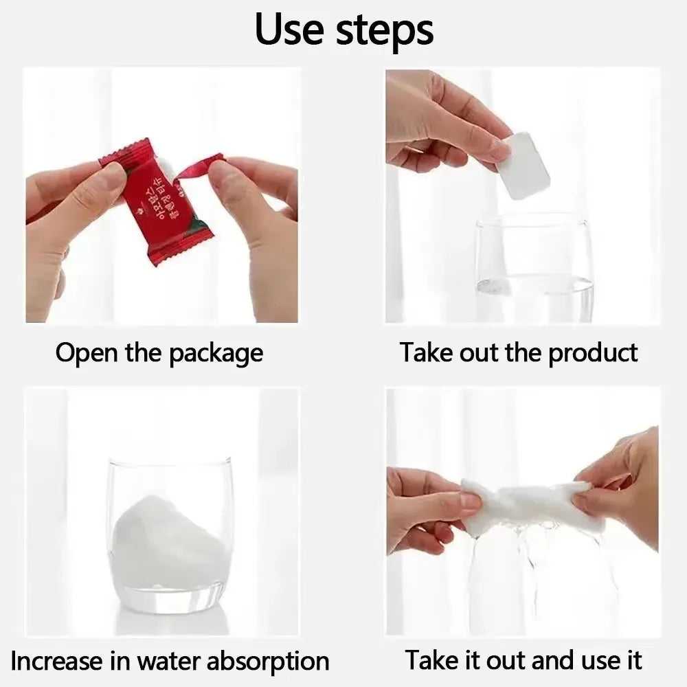 Disposable Compressed Washing Cotton Face Towel