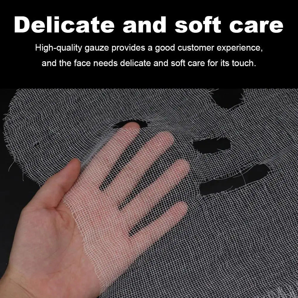 50pcs Facial Gauze Masks Disposable Facial Mask Sheets Ultra-thin DIY Skin Care SPS Facial Mask For Beauty Salons Beauty Tools