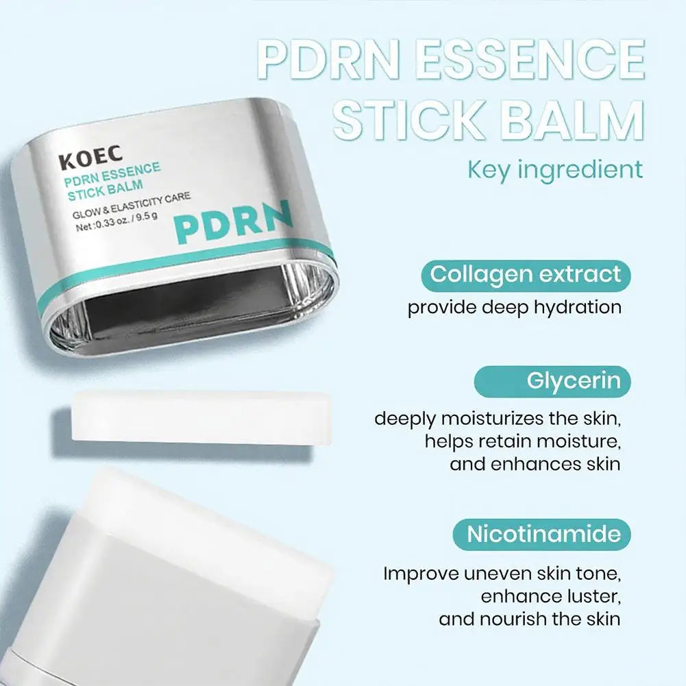 Cosmetics PDRN Essence Stick Balm Collagen Peptide Enhance Skin Elasticity Ceramide NP Repair Cream Korean Original Skin Care