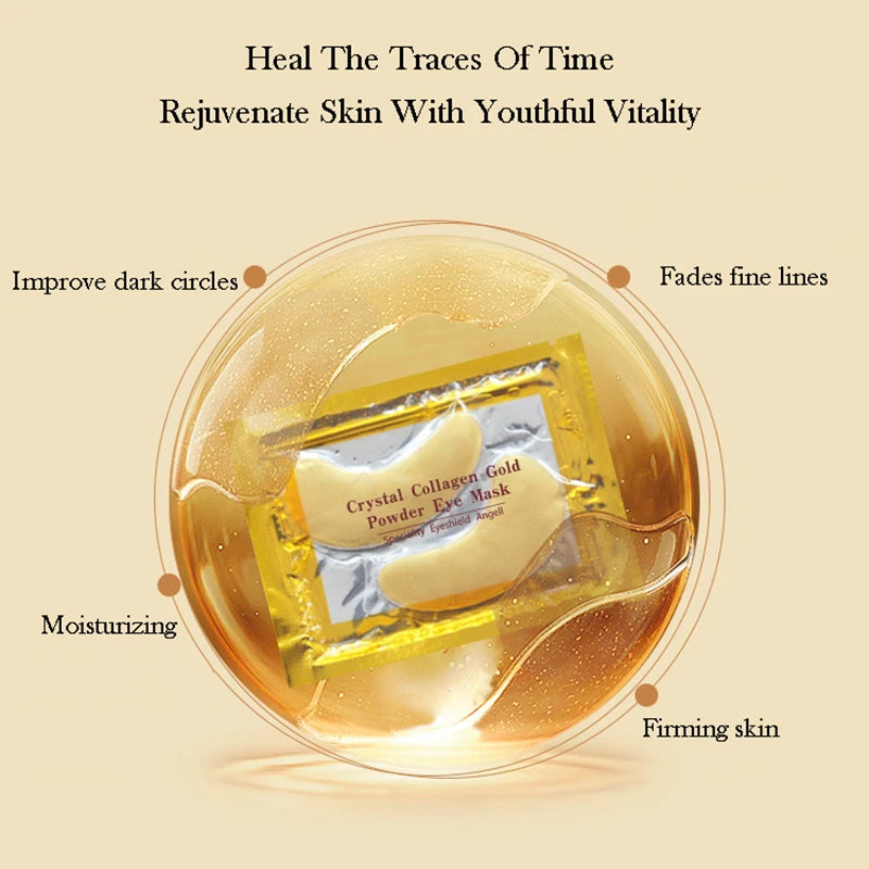 Golden Crystal Collagen Eye Mask  and Lip Mask