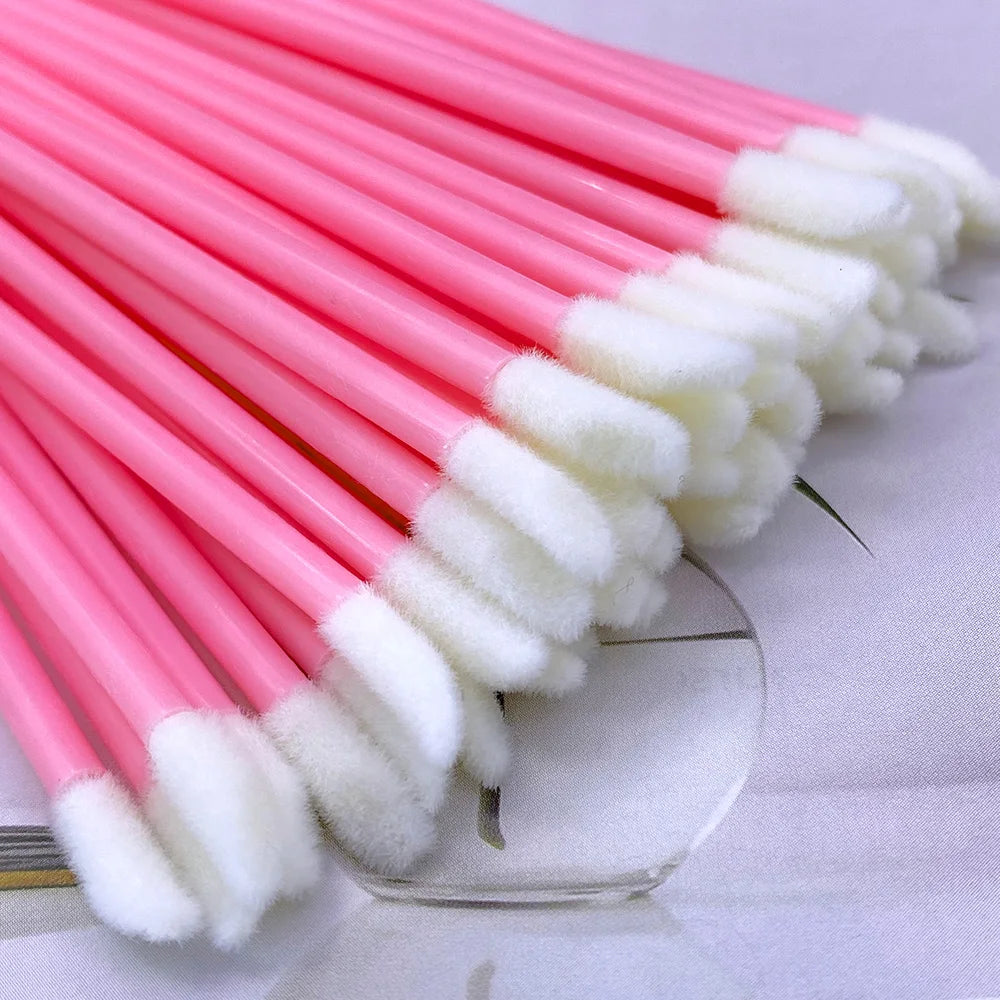 50/500PCS Disposable Lip Brush Eyelash Extension Makeup Brushes Lash Extension Mascara